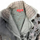 Derhy Khaki Jacket with Graphic Print