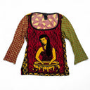 Custo Barcelona Long Sleeve Graphic Print Top