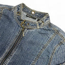 DKNY Denim Zipper Jacket