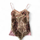 Frime Paris Coquette Style Cami Top with Bow Detailing