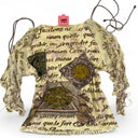 Derhy Long Sleeve Top with Sequins